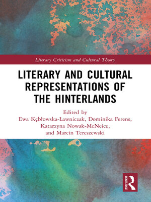 cover image of Literary and Cultural Representations of the Hinterlands